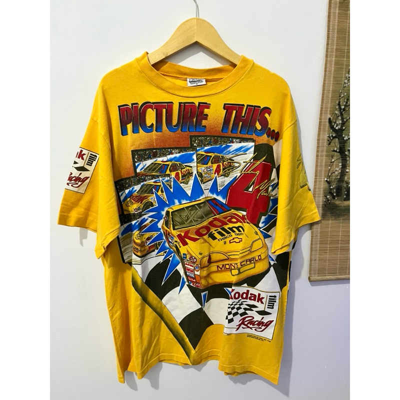 kaos nascar kodak/ kaos vintage