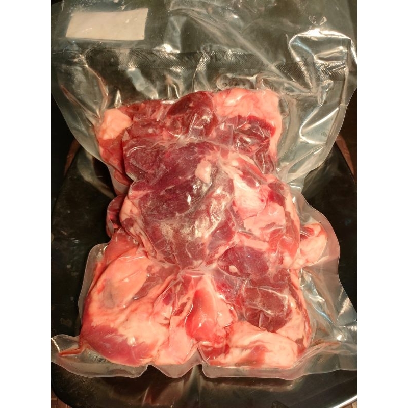 

DAGING TETELAN SOP SUPER - Vacum Pack - ALVEY BEEF - bersertifikat halal 100%