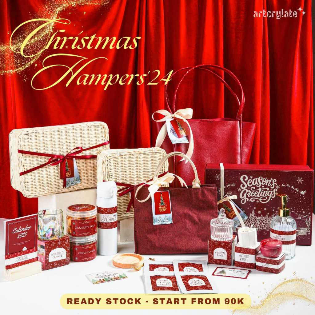 

(SIAP KIRIM INSTANT/SAME DAY) HAMPERS NATAL 2024/CHRISTMAS HAMPERS 2024/SEASONS GREETINGS/KADO NATAL/GIFT NATAL/PARCEL NATAL/HAMPERS CORPORATE/GIFT SET/HADIAH NATAL/GIFT BOX/SCENTED CANDLE/KALENDER 2025/GELASS AESTHETIC/XMAS PRESENT/HOLIDAY GIFT