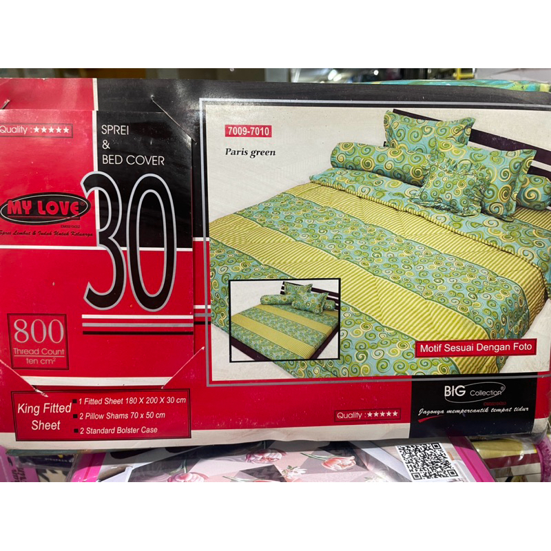 Sprei My Love King 180x200 | Sprei My Love Premium