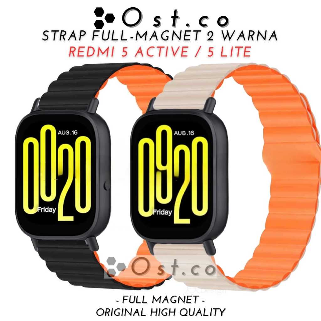 Strap Redmi Watch 5 Active Nylon / Watch 5 Lite Tali Redmi Watch 5 Lite Strap Watch 5 Active Nylon M