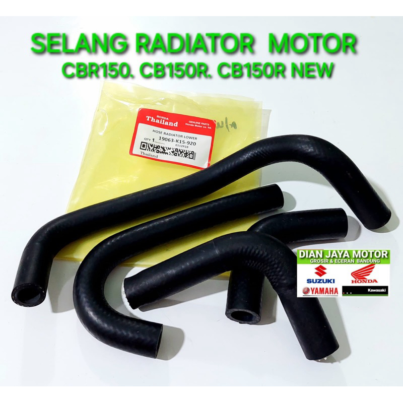 (Thailand) Selang radiator set k15 Cbr150 Cb150r Cb150r new hose radiator lower