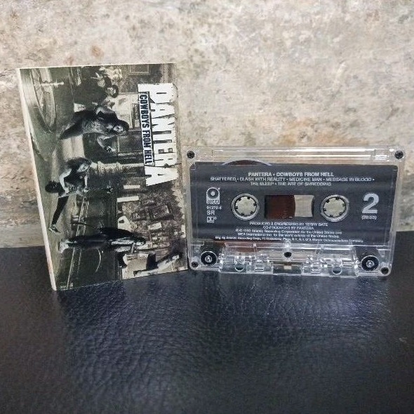 kaset pita pantera VGC US Press kaset metal original