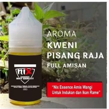 Essen Ikan Mas Indukan dan Ikan Rame/Essen Aroma Kweni Pisang Raja/Essen Oplosan/Essen Jahat/Essen G
