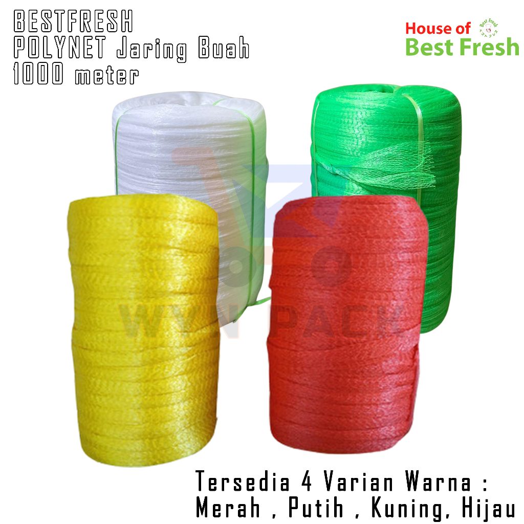 BESTFRESH POLYNET ROLL 1000 METER | JARING BUAH - Polynet Roll Jumbo