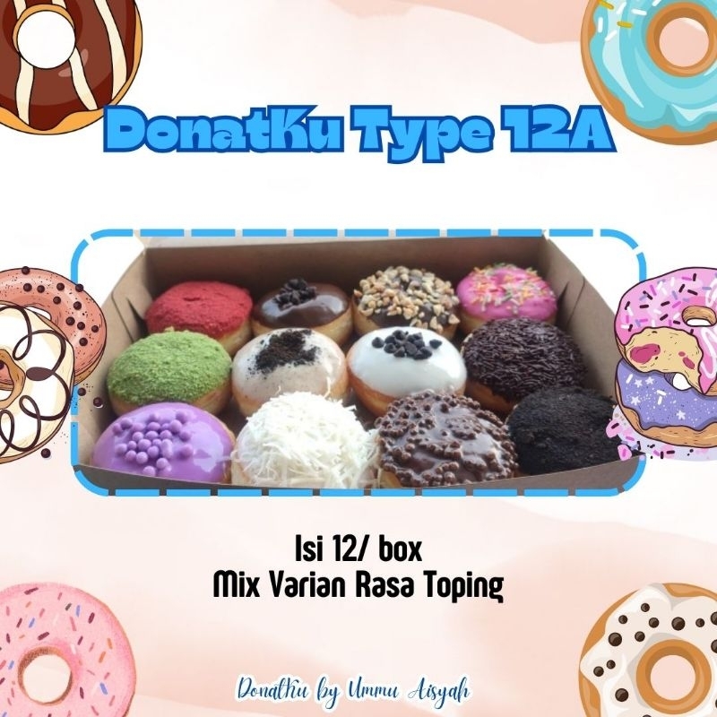 

Donat Glaze Isi 12