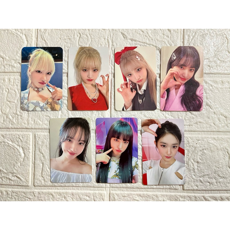 (BACA DESC) IVE - LIZ & LEESEO PHOTOCARD (PC)