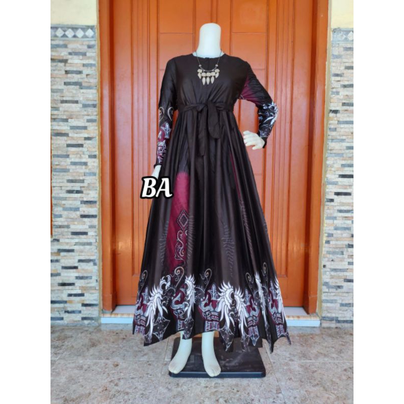Gamis Batik Jumbo Ld150