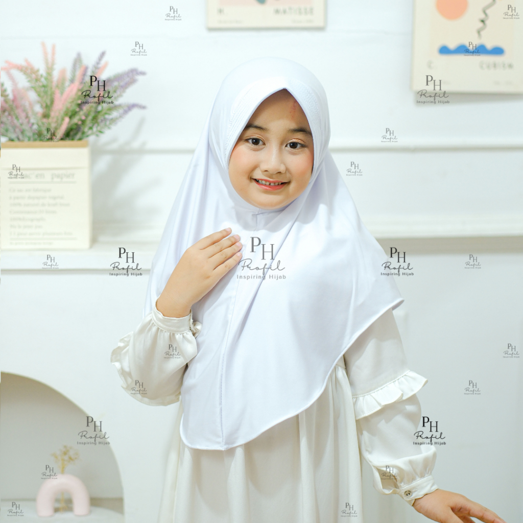 Garansi Jilbab Anak Sekolah Spandex Jersey Premium I Jilbab Instan Anak Remaja