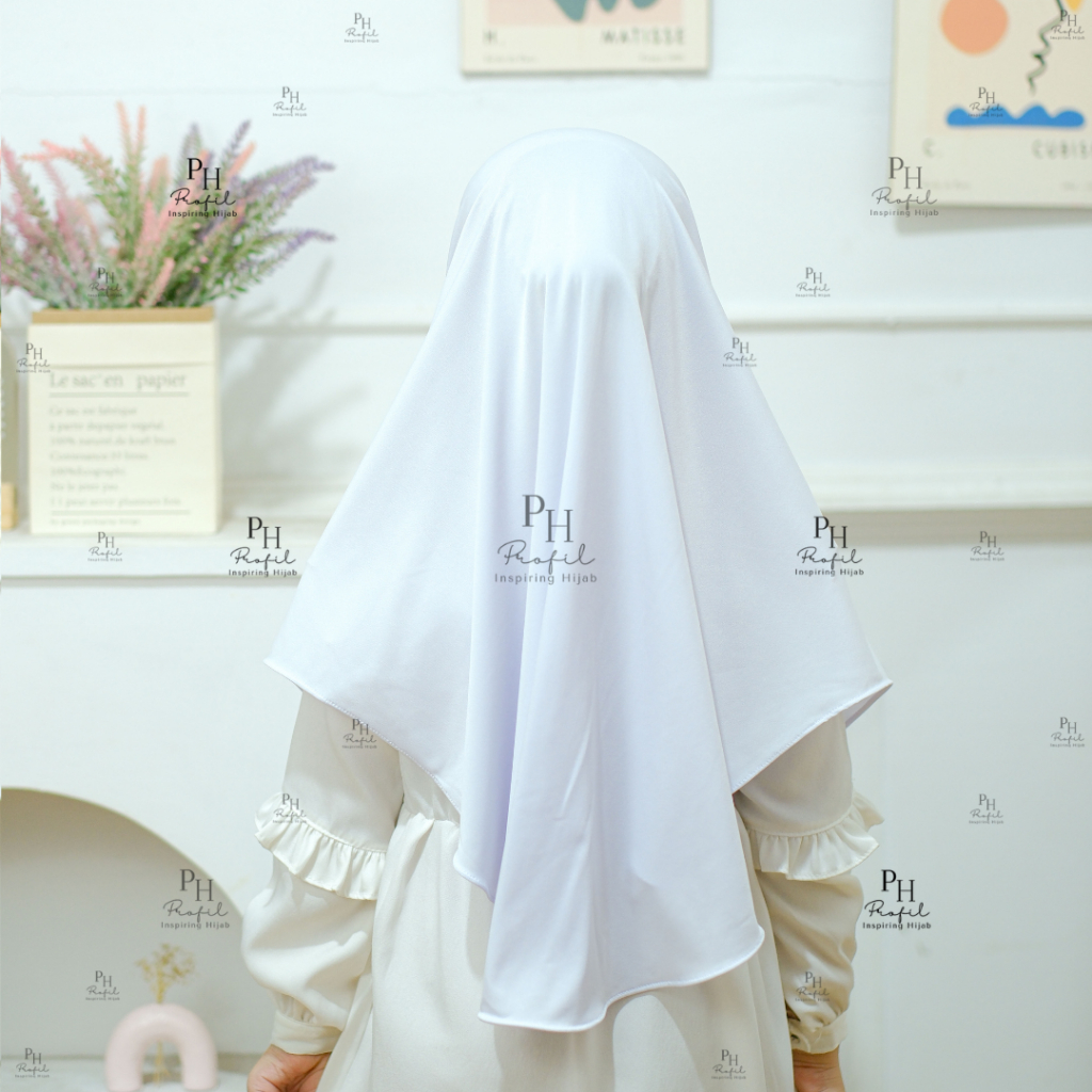 Promo Jilbab Anak Sekolah Spandex Jersey Premium I Jilbab Instan Anak Remaja
