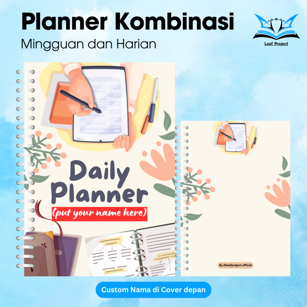 

Planner Mingguan dan Harian Weekly Planner Daily Planner