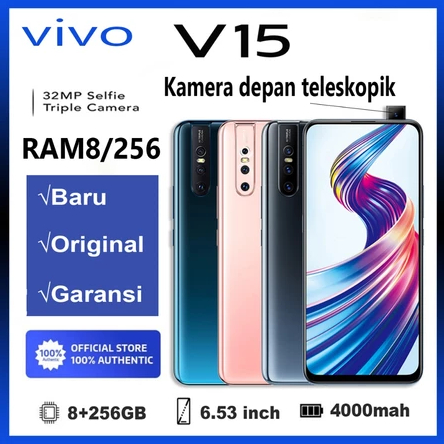 Handphone vivo V15 ram 8GB 256GB 6.53-inch Hp Baru Bagus