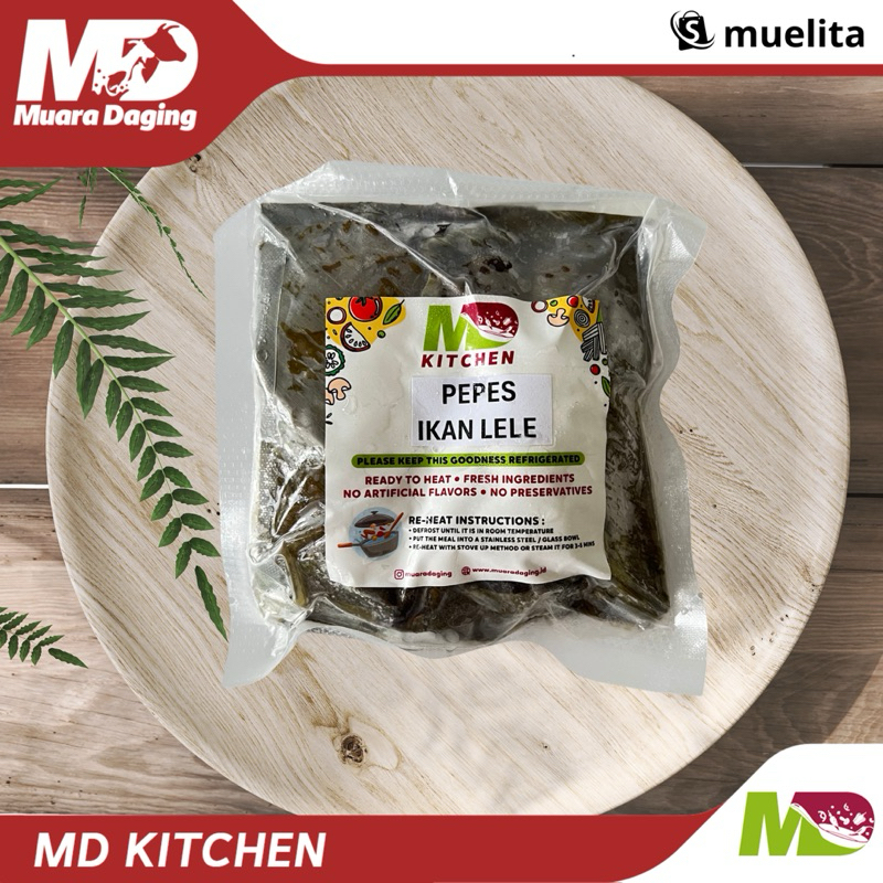 

MD KITCHEN Pepes Ikan Lele - MPASI APPROVED!! MSG & PENGAWET FREE