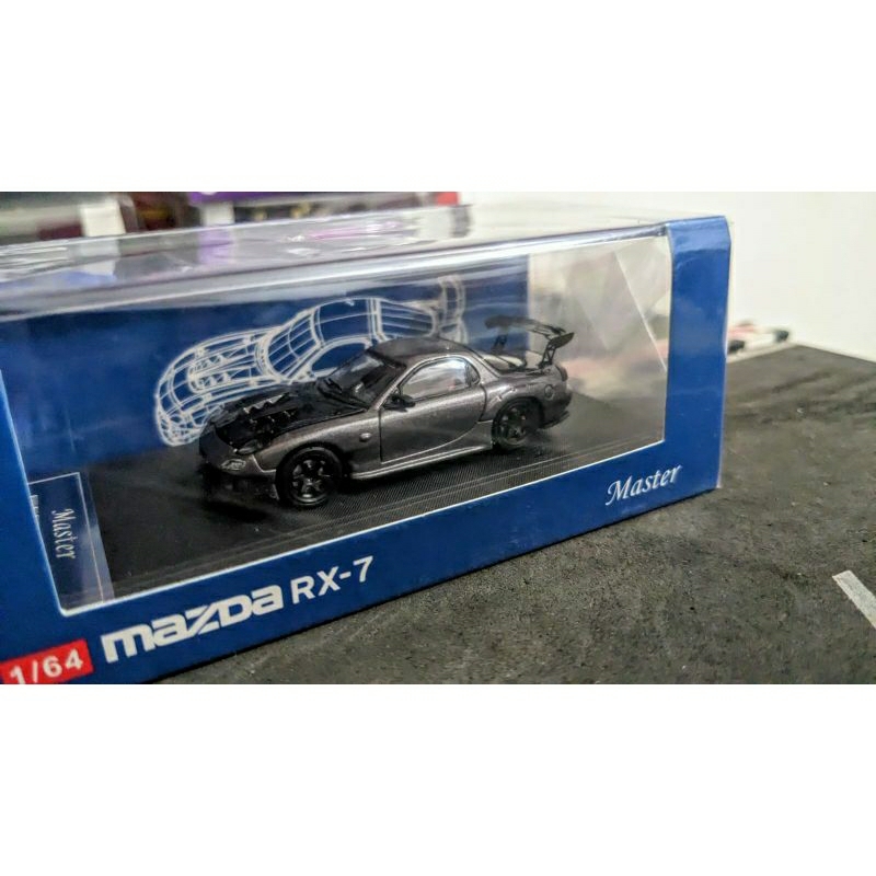 Diecast Master Mazda Rx7 RX 7 FD3S RE Amemiya Grey Segel