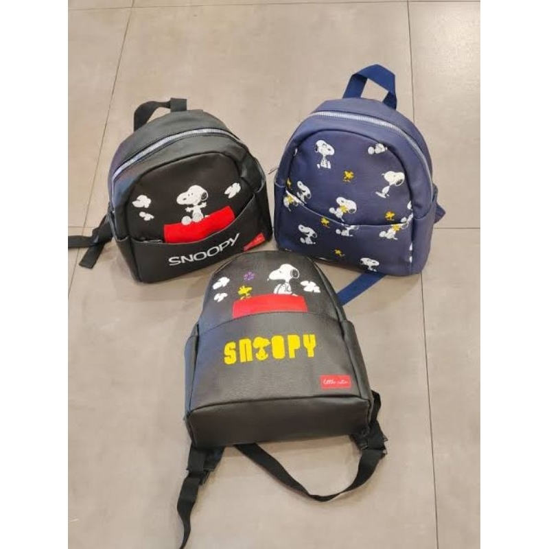MINISO RANSEL SNOOPY EDISI SUMMER 25*12*28CM
