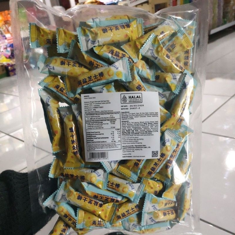 

NARAYA SALTED CHEESE STICK BESAR ISI 75PCS