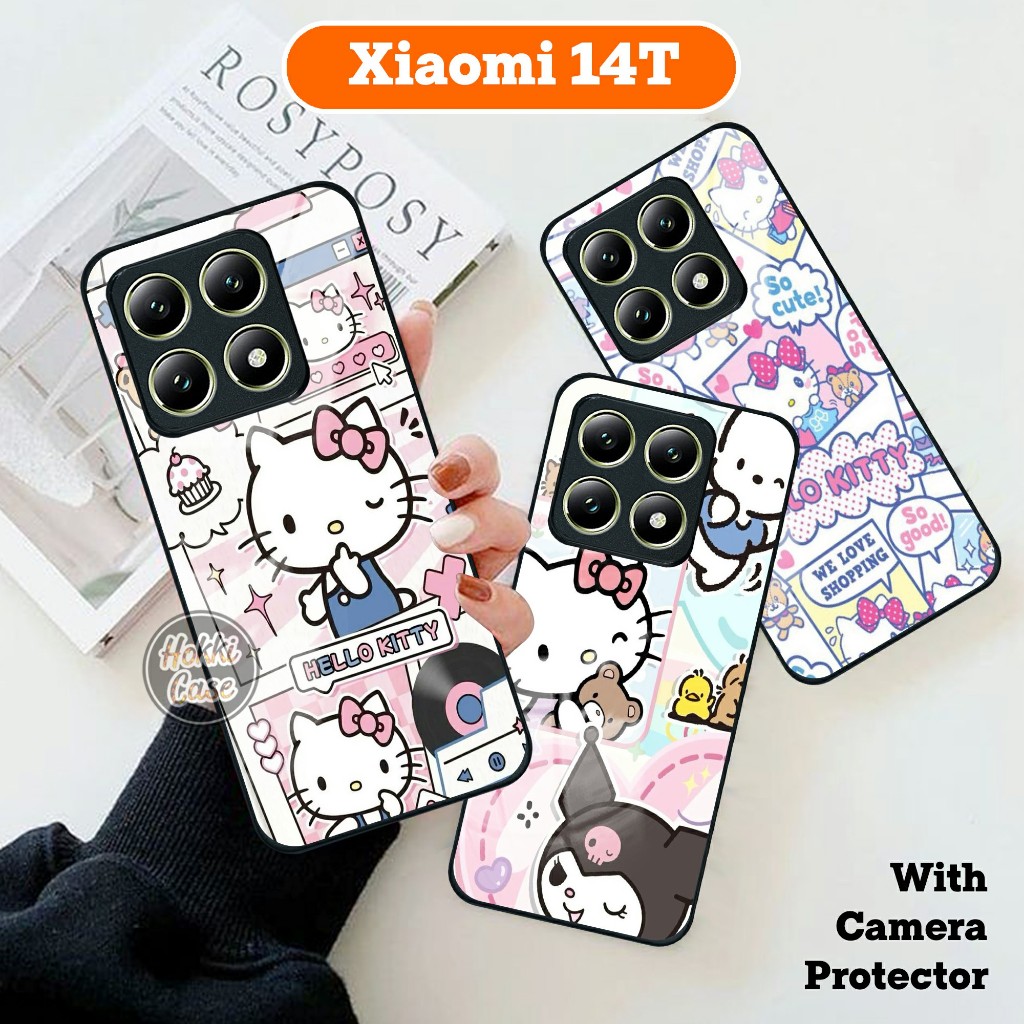 Softcase Xiaomi 14T - Case Glass Xiaomi 14T Terbaru - Casing Xiaomi 14T - Silikon Xiaomi 14T [566H]