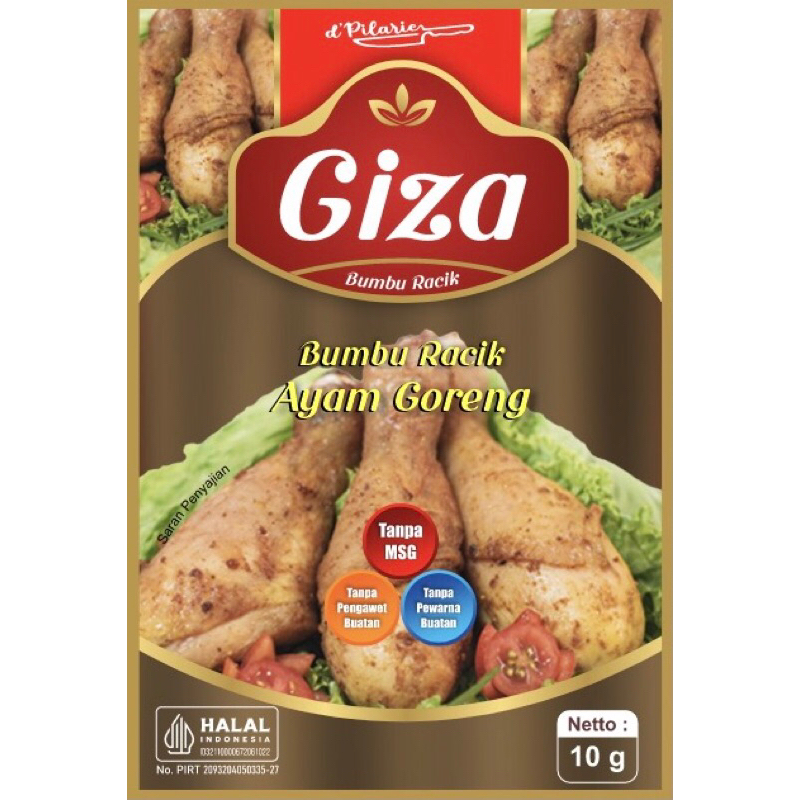 

Giza Bumbu Instan Ayam Goreng