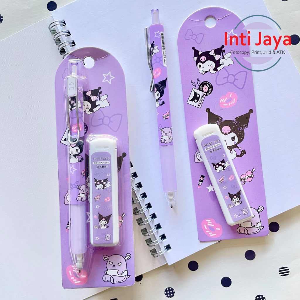 

Pensil Mekanik Kuromi 0,5 Free Refill