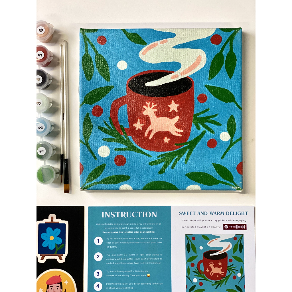 

Paint By Number - Sweet and Warm Delight