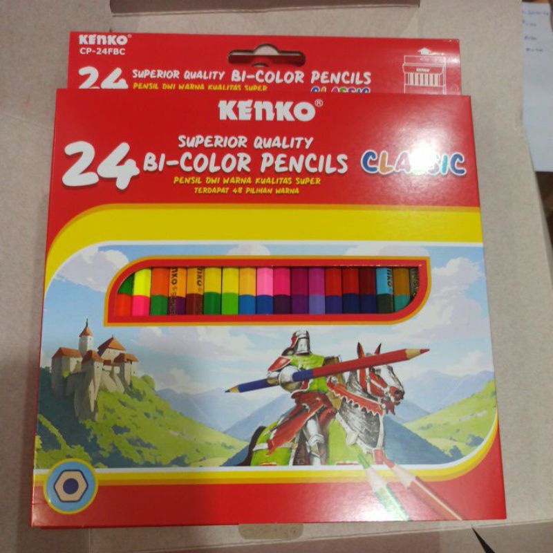 

RB Pensil warna bulak balik Kenko CP-24FBC (CLASSIC)