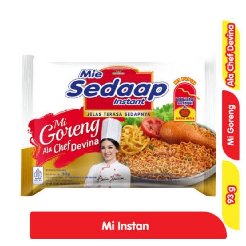 

Mie Sedaap Goreng Ala Chef Devina 93 gram / Mi Sedap