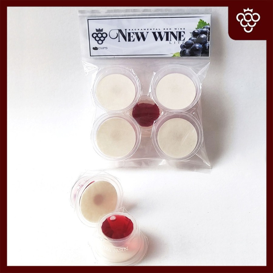 

Paket Eksklusif Anggur Perjamuan Kudus Lite + Hosti polos Besar - isi 5B