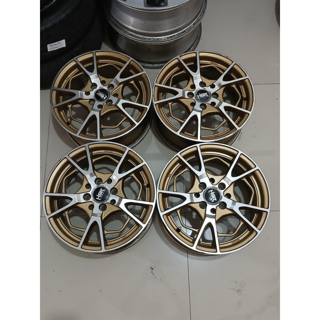 Velg Mobil Second EXIMIUS(HSR) R15 Brio Ayla Agya Sirion Avanza Xenia Swift