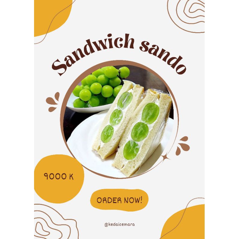 

sandwich anggur hanya 9k