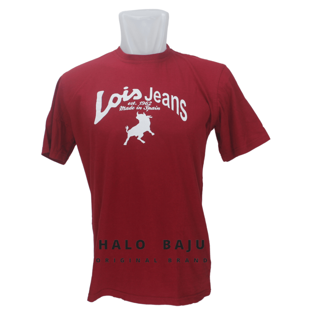 LOIS JEANS ORIGINAL | KSDK2255 | KAOS PRIA | ATASAN BRANDED | BAJU ORIGINAL