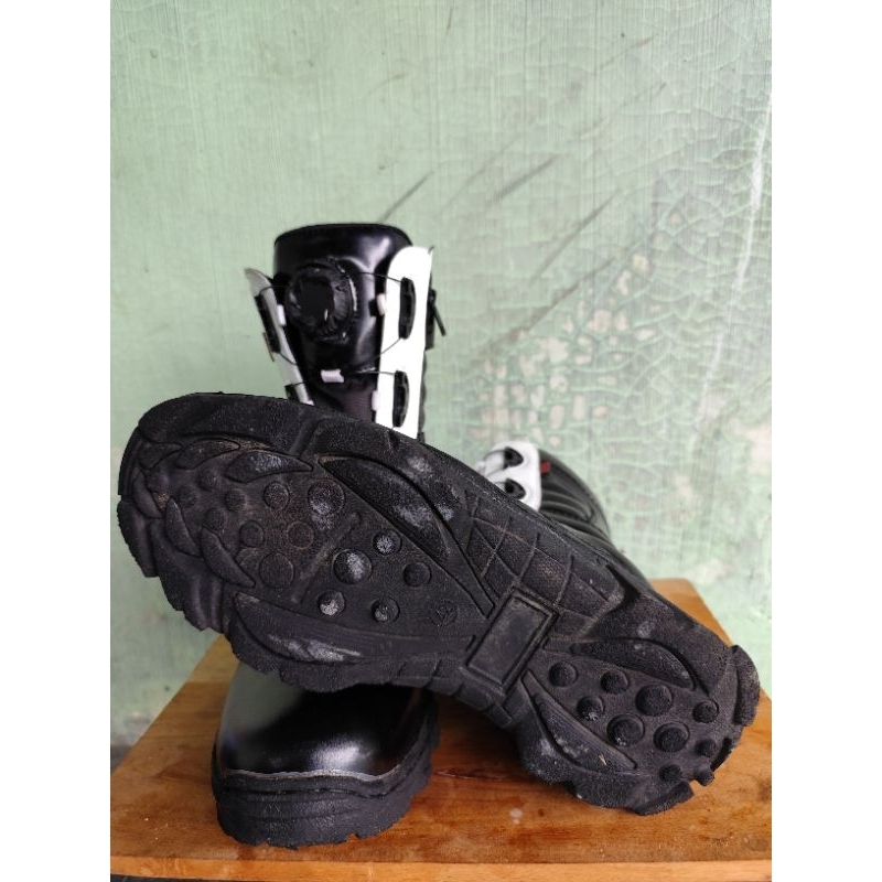 SEPATU PDL Tali putar POLRI second likenew