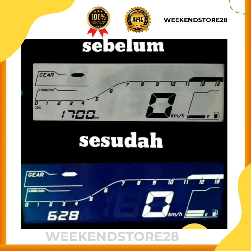 Polarizer Polaris LCD V3 Untuk Semua Layar LCD Motor display PANEL LCD Speedometer