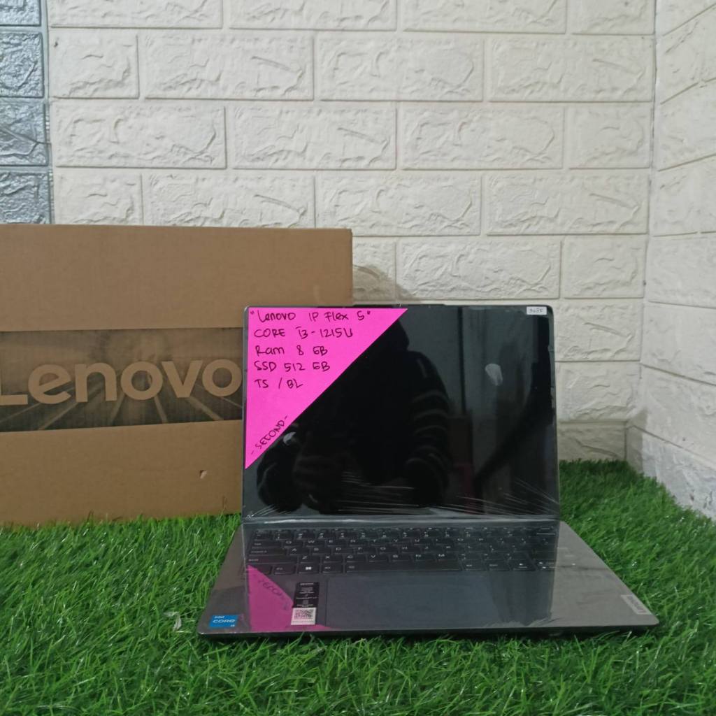 LAPTOP TOUCSREEN 360' MURAH  LENOVO IP FLEX 5 / CORE I3 - 1215U / 8 / 512