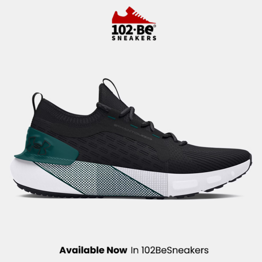 Sepatu Running UA Men's UA HOVR™ Phantom 3 SE Running Shoes - Black / Anthracite Original