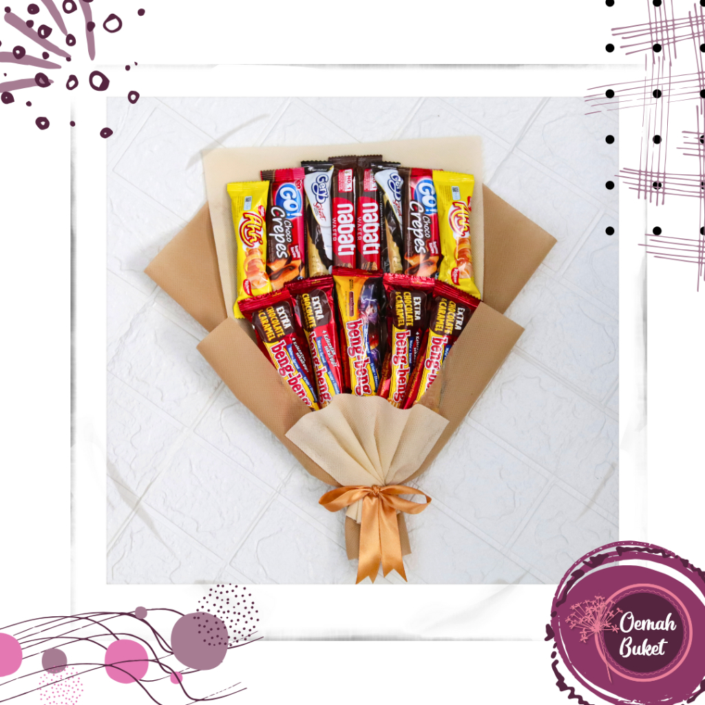 

Buket Snack | Buket Snack Wisuda | Buket Snack Murah | Buket Wisuda | Parsel Snack | Oemah Buket Sidoarjo