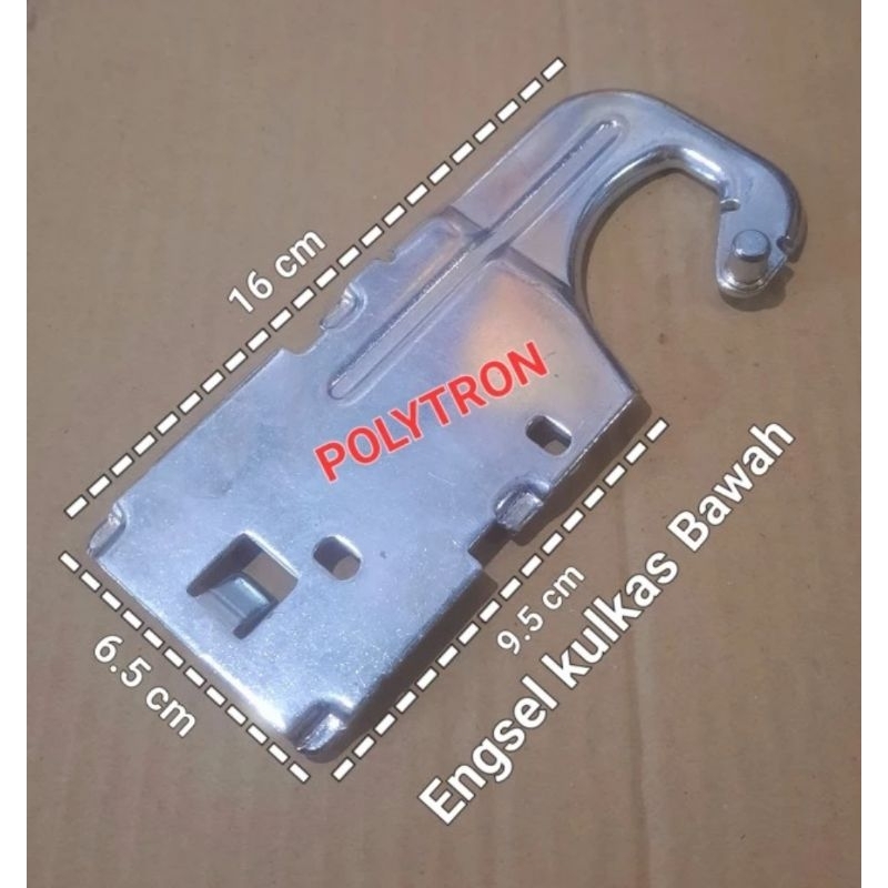 engsel bawah kulkas polytron original engsel original polytron