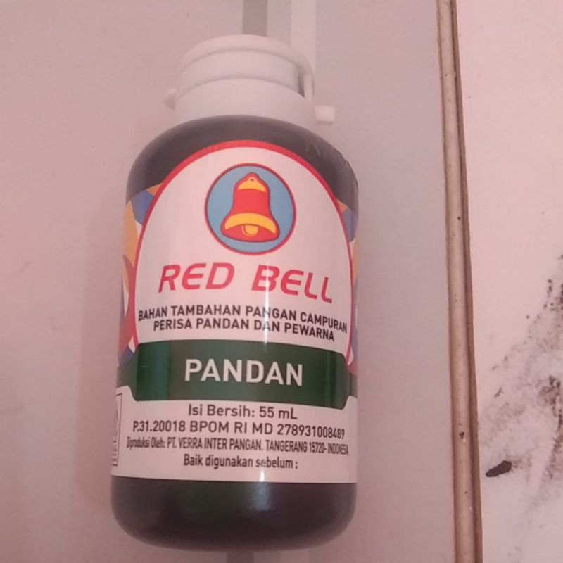 

Red bell warna pandan