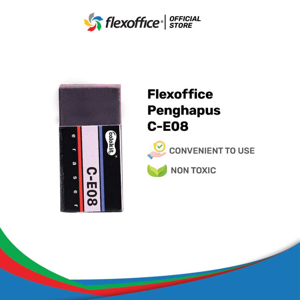 

FlexOffice Penghapus C-E08 30 Buah/Kotak