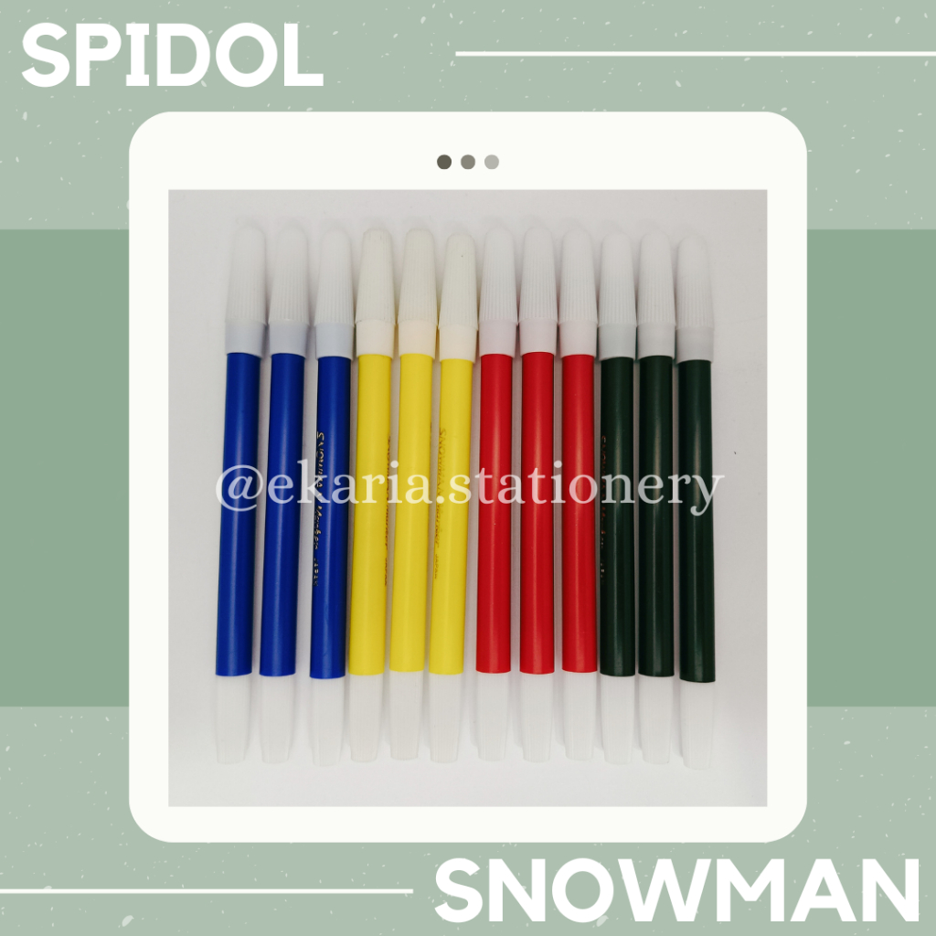 

1 PCS | 6 PCS LEBIH MURAH | SPIDOL SBOWMAN | SPIDOL KECIL | SPIDOL | SNOWMAN | SPIDOL HITAM | SPIDOL MERAH | SPIDOL KUNING | SPIDOL BIRU | EKARIA STATIONERY