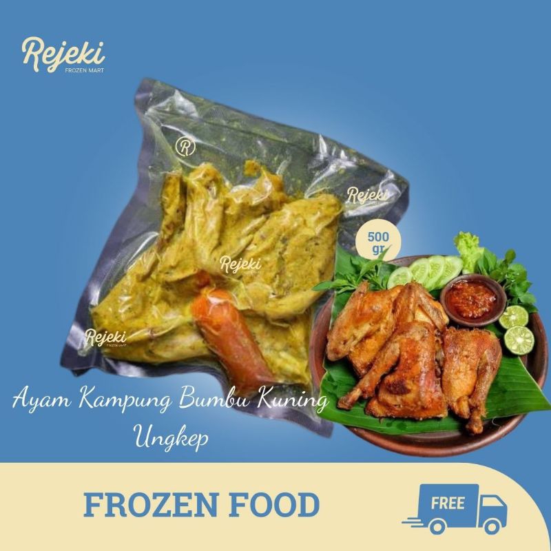 

Ayam Kampung Bumbu Kuning Ungkep Frozen - Rejeki Frozen Moyo