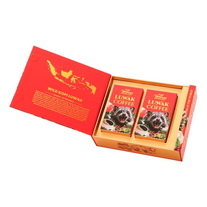 

Kopi Luwak King Gayo 200gr Box Premium