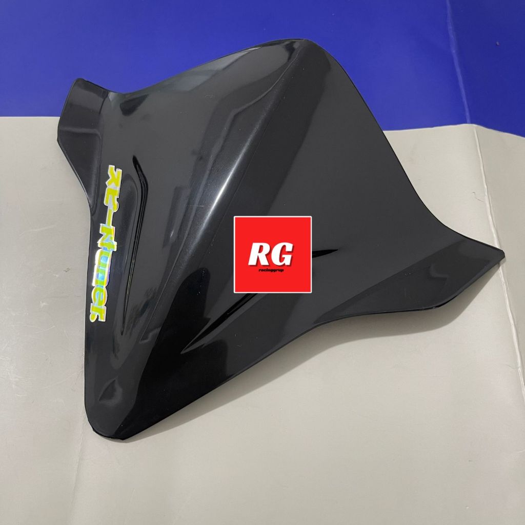visor Sepeda BMX Plus Stiker Hologram - Visor Sepeda Anti Pecah - Bisa Buat Motor Juga