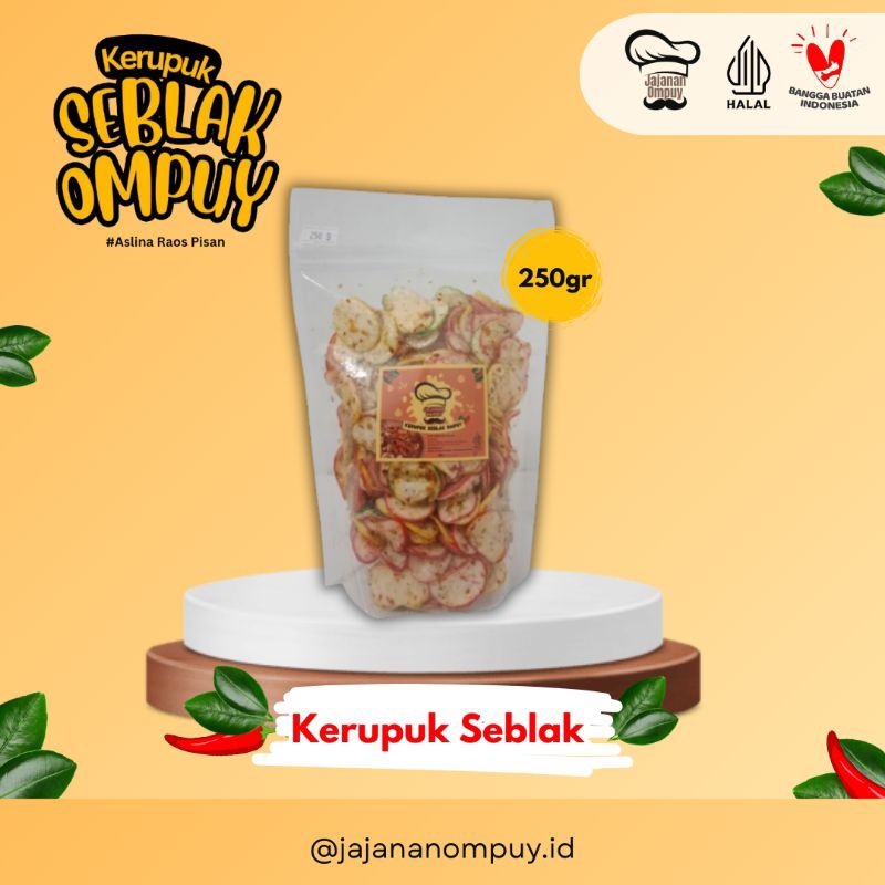 

Kerupuk Seblak Ompuy 250 gram