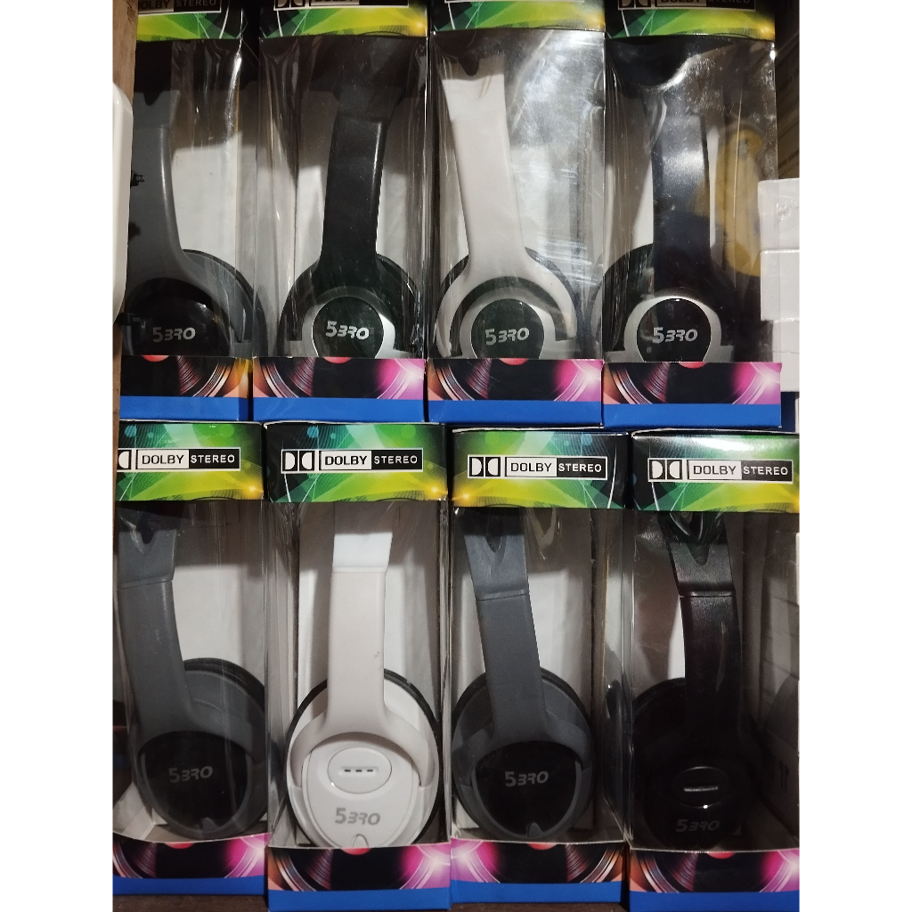 Headset Bando Full bass Headphone + MIC 5BRO FREE AUX 2in1