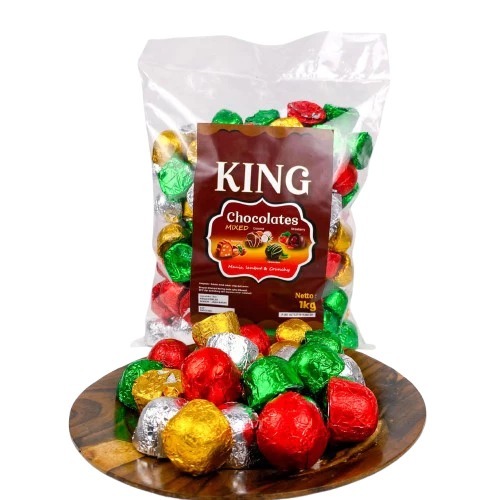

Coklat King Chocolates Coklat Turki Mix 1 Kg Dark Chocolate Snack Mix Best