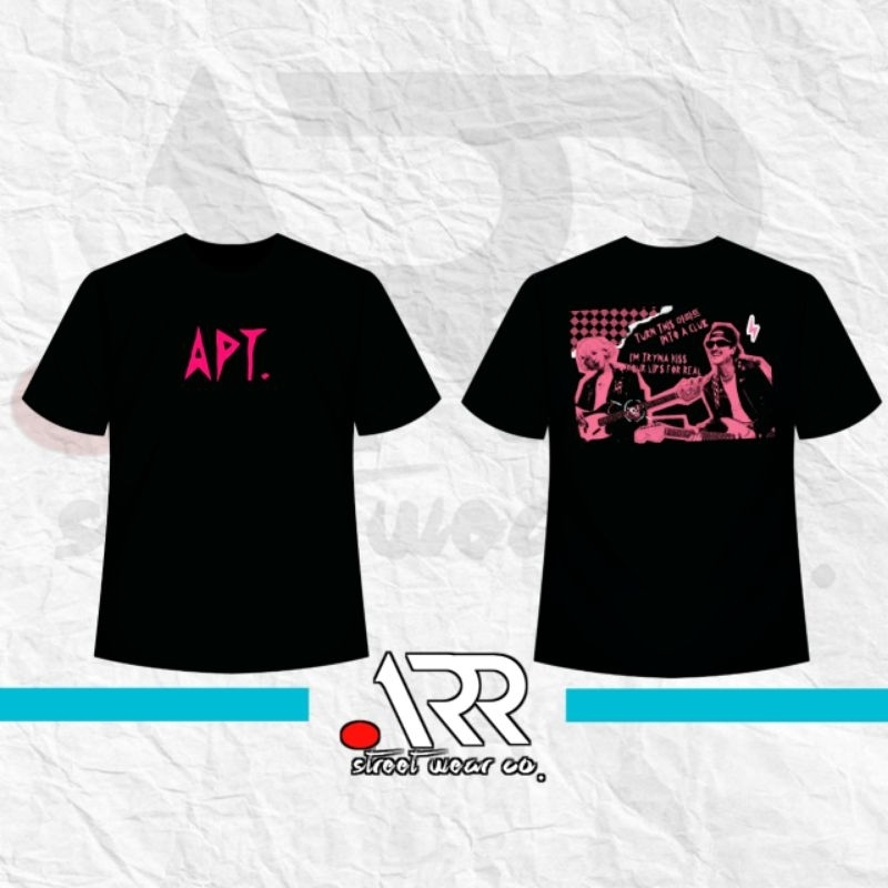Tshirt APT ROSE 'BLACKPINK' FT BRUNO MARS