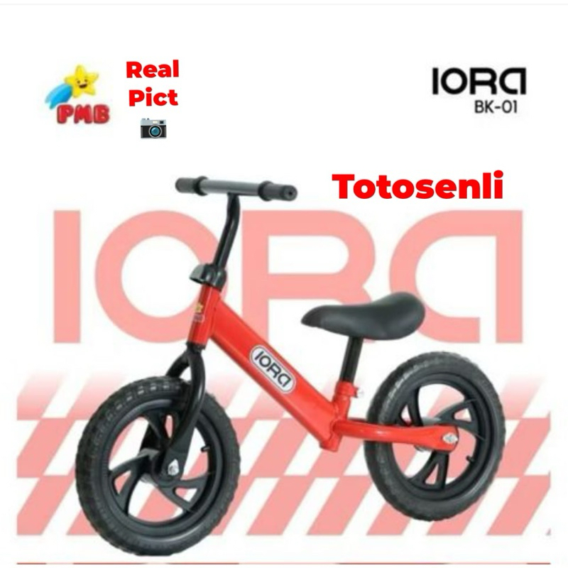 PMB IORA PUSHBIKE BK01 // balance bike bk01 iora pmb