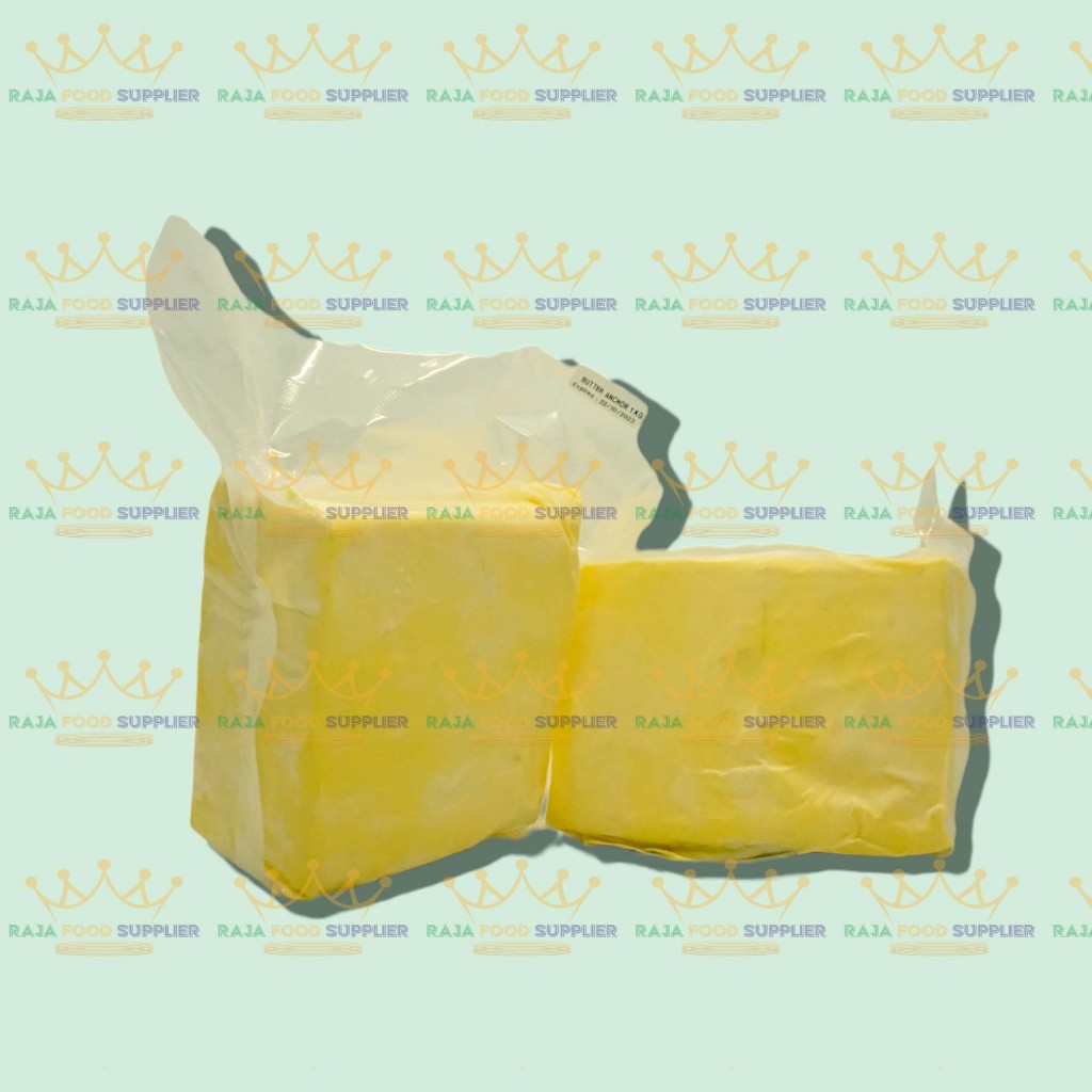 

Anchor Unsalted Butter 1 kg Repack - Butter Import ORIGINAL