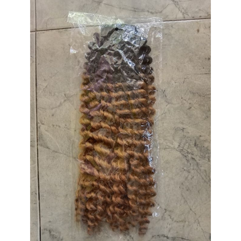 Rambut sambung afrika Jerry Curl