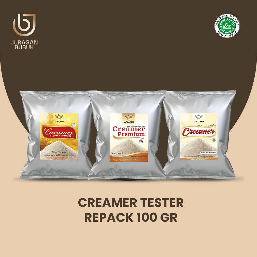 

Creamer Bubuk PREMIUM 100g Javaland KEMASAN REPACK